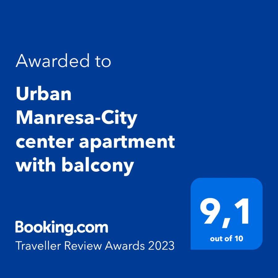 Urban Manresa-City Center Apartment With Balcony Екстериор снимка